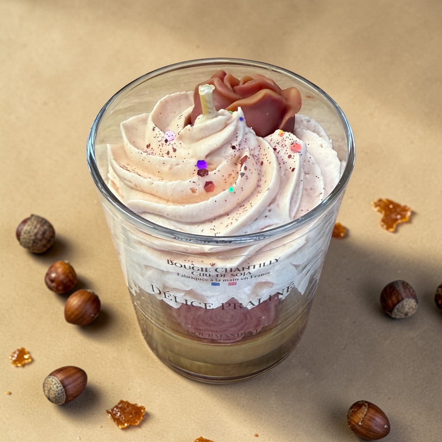 Bougie parfumée Délice Praliné