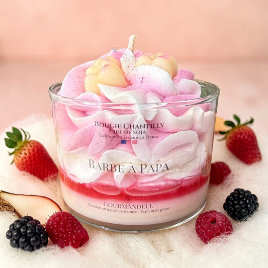 Bougie parfumée Barbe à Papa
