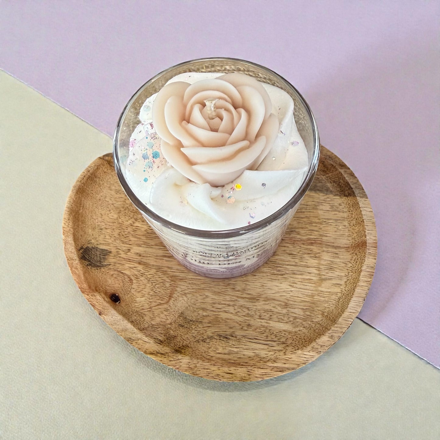 Bougie Chantilly Grimoire des Mystères – Bougie parfumée artisanale