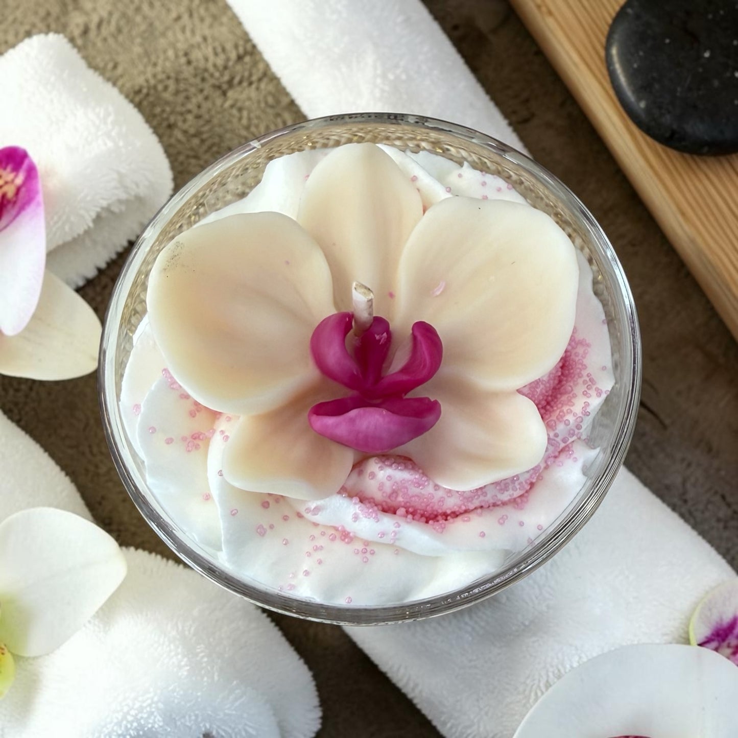 Bougie Parfumée Orchidée Blanche