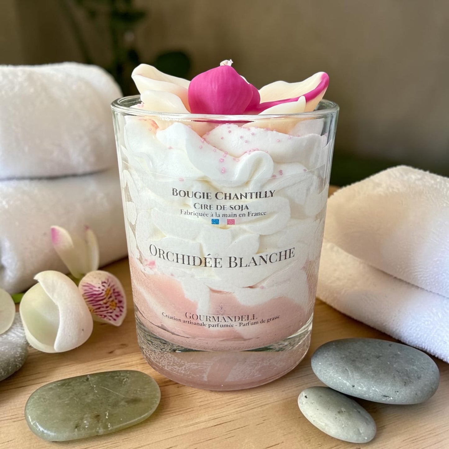 Bougie Parfumée Orchidée Blanche