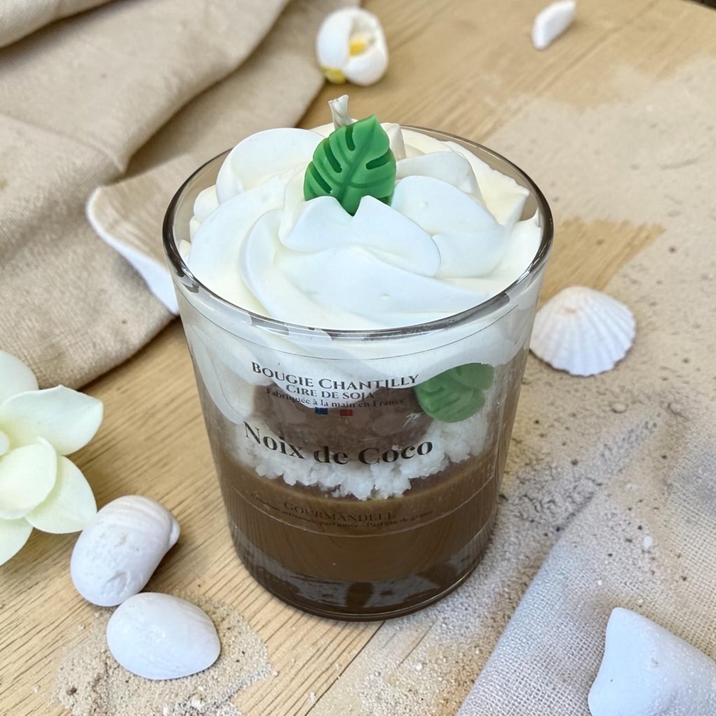 Bougie Chantilly Noix de Coco