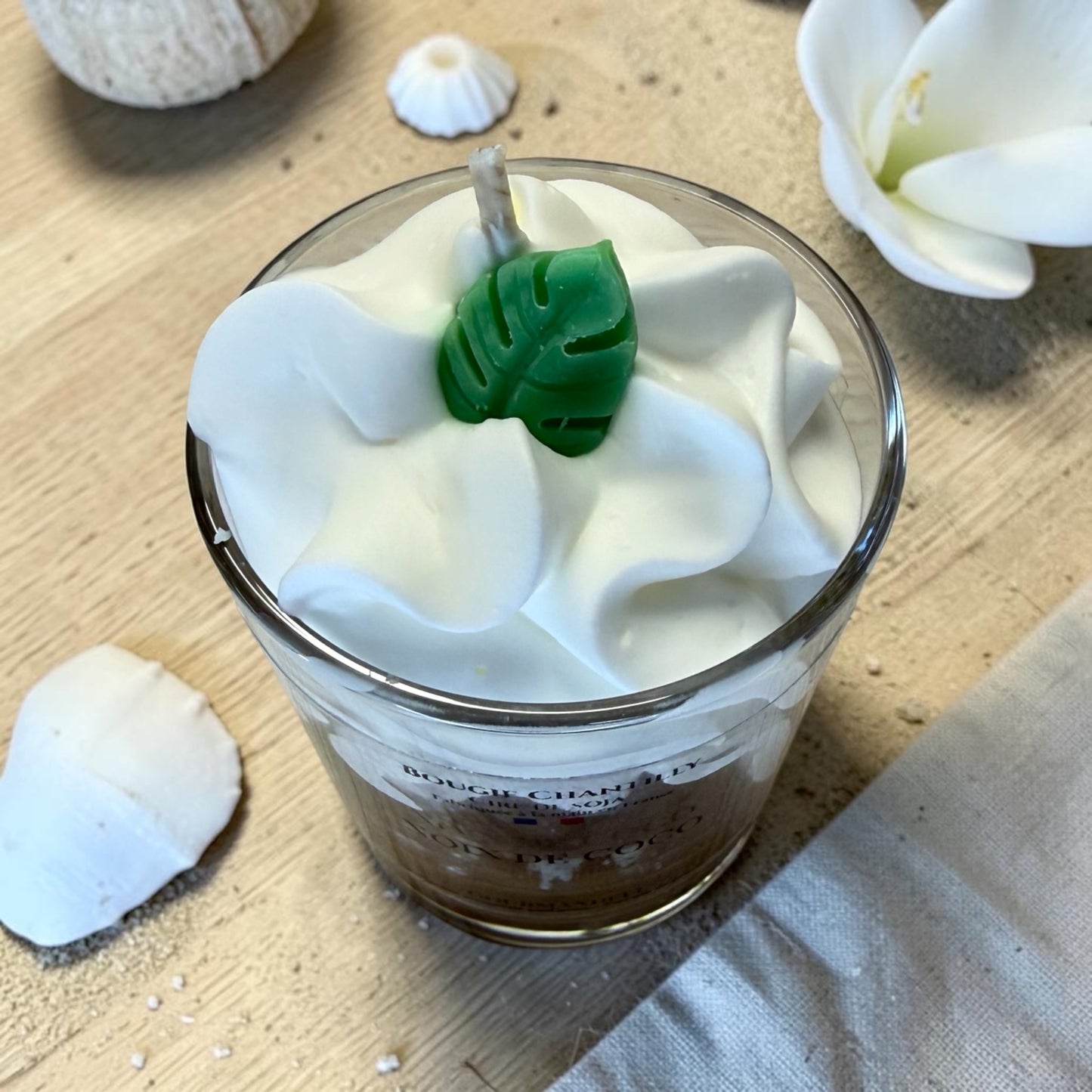 Bougie Chantilly Noix de Coco