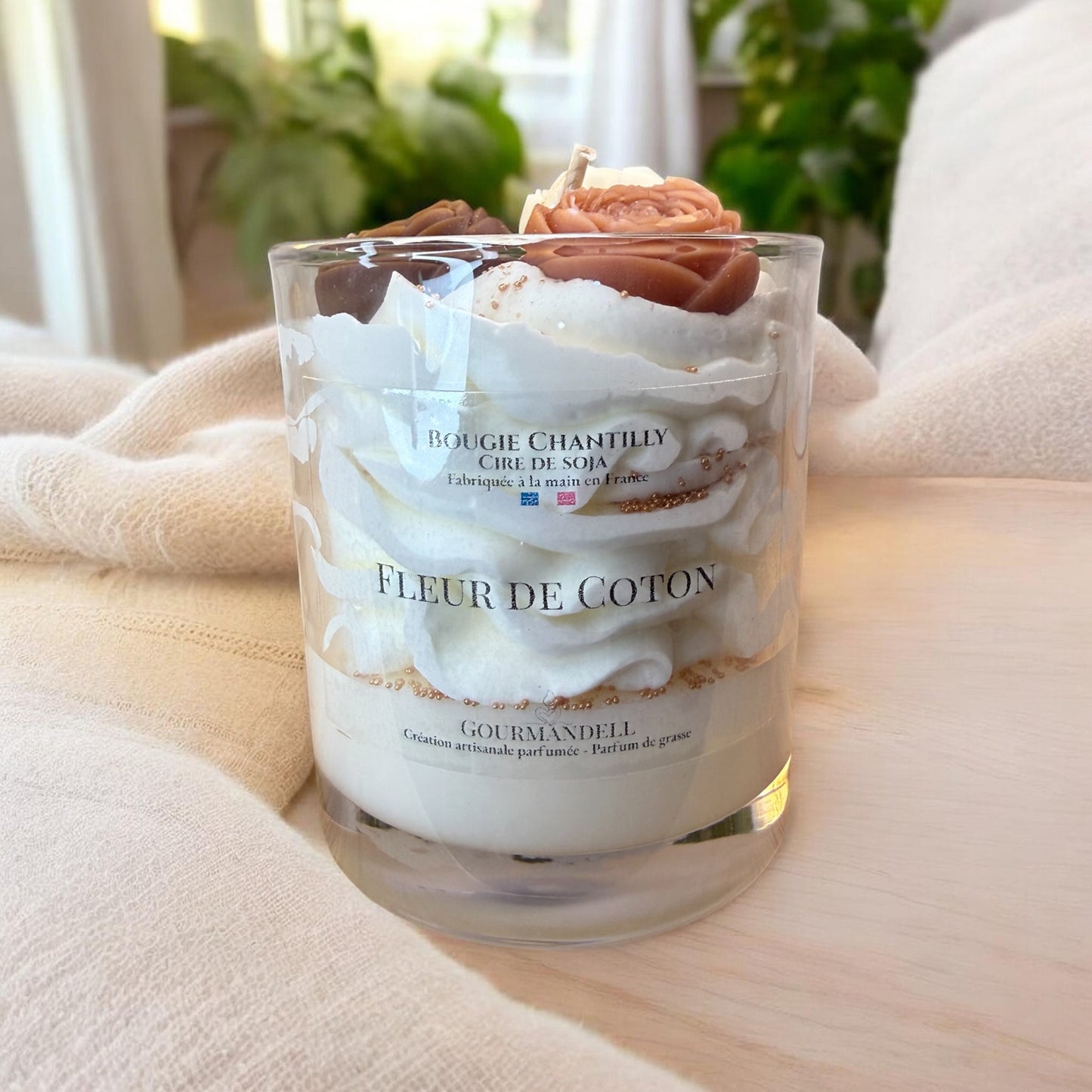 Bougie Chantilly Fleur de Coton