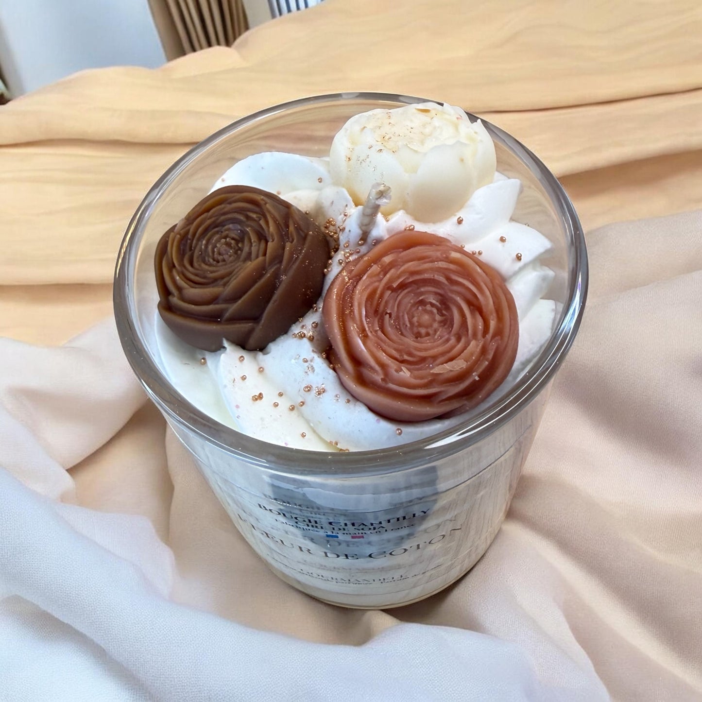 Bougie Chantilly Fleur de Coton