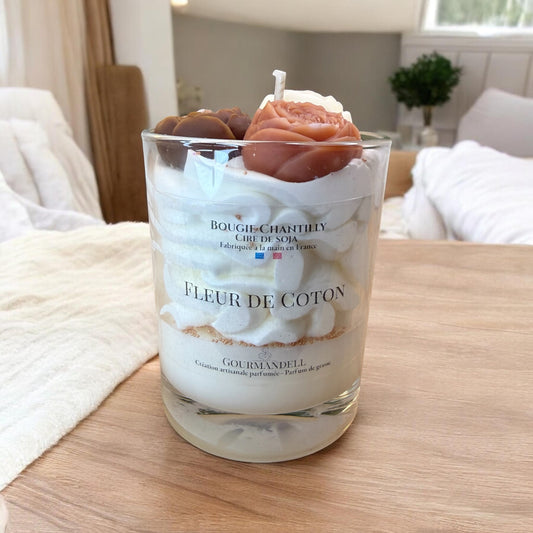 Bougie Chantilly Fleur de Coton