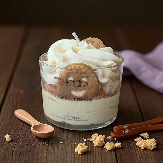 Bougie parfumée Caramel Crémeux