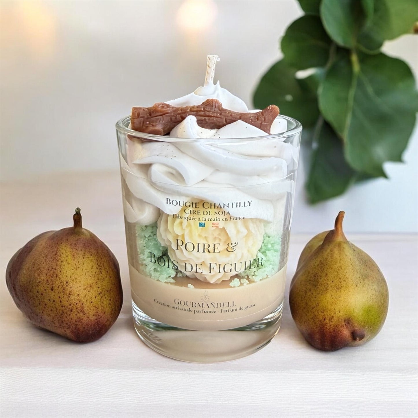 Bougie Chantilly Poire & Bois de Figuier