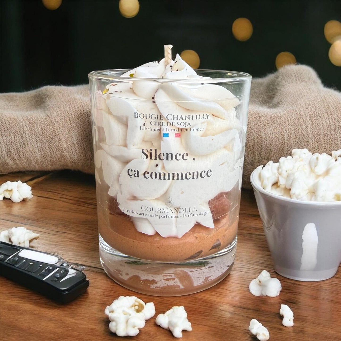 Bougie Chantilly Silence, ça commence (Pop Corn)
