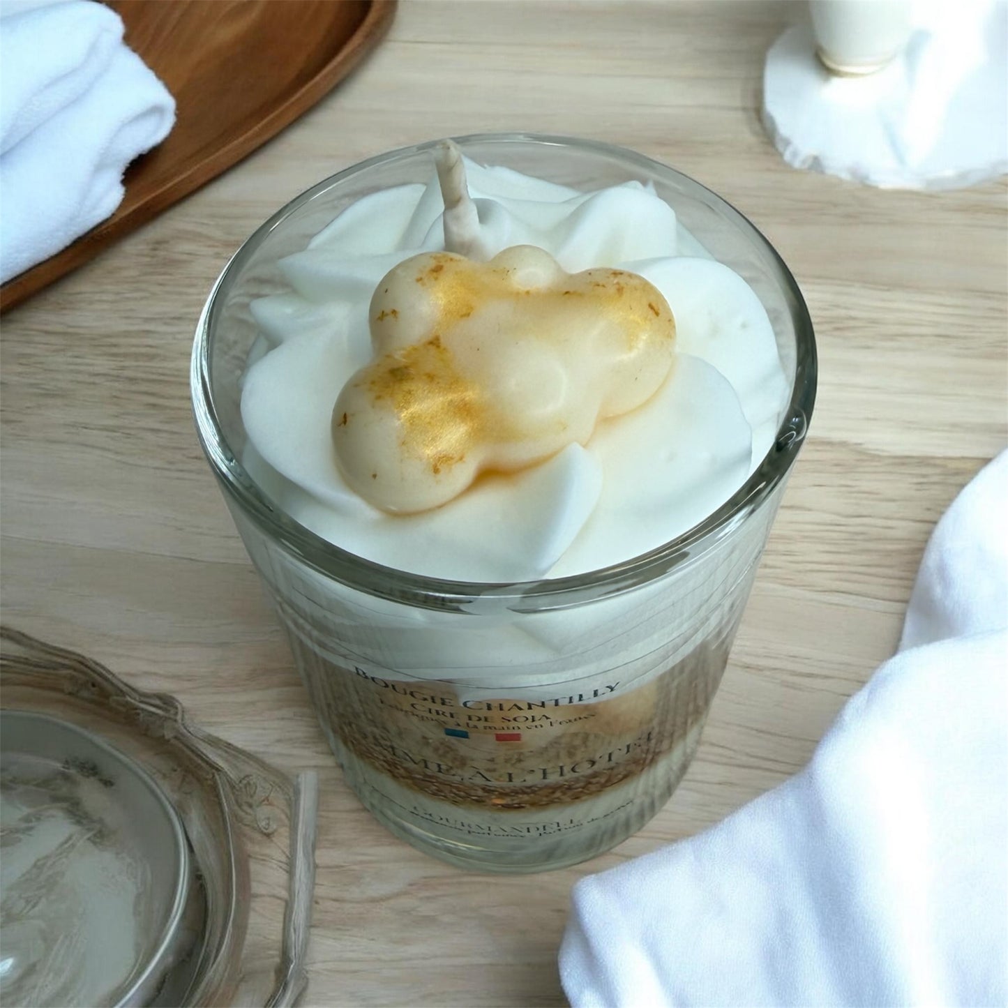 Bougie Chantilly Comme à l’Hôtel