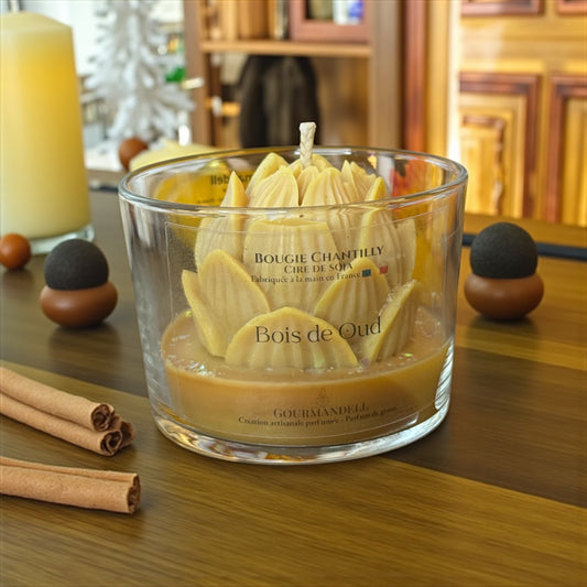 Bougie parfumée Bois de Oud – 120 g
