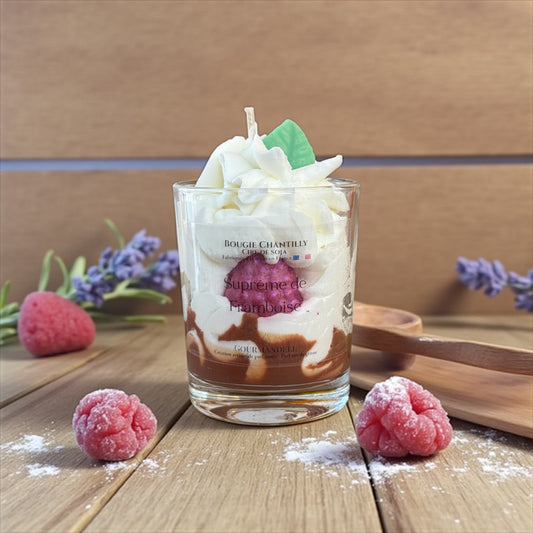 Bougie Parfumée Suprême de Framboise